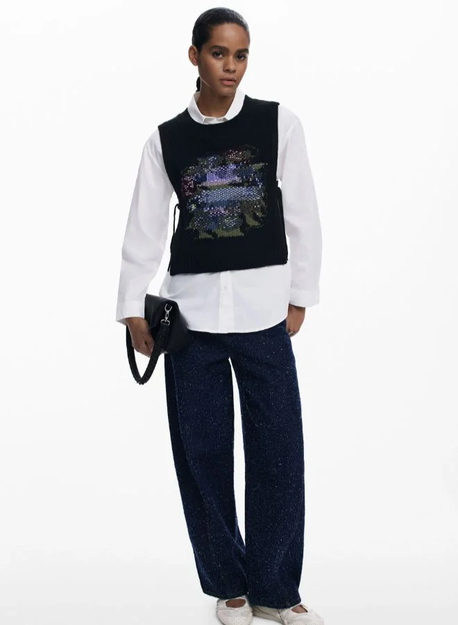 DESIGUAL 2-In-1 Floral Shirt